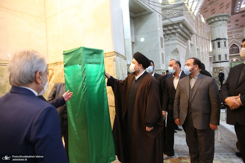 مراسم چهارمین سالگرد رحلت آیت الله هاشمی رفسنجانی(ره) در حرم مطهر امام-1