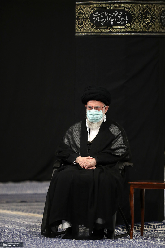 مراسم عزاداری شب عاشورای حسینی (ع) در حسینیه امام خمینی