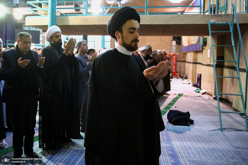 مراسم ختم مرحوم حجت الاسلام و المسلمین صالحی منش در حسینیه جماران