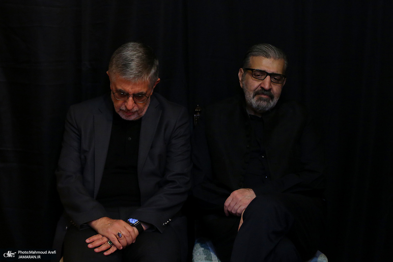 عزاداری شب عاشورا در منزل صادق خرازی