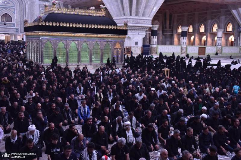 خدمت‌رسانی آستان حضرت امام خمینی(س) به زائران مراسم بدرقه و تشییع رهبر شهید-3