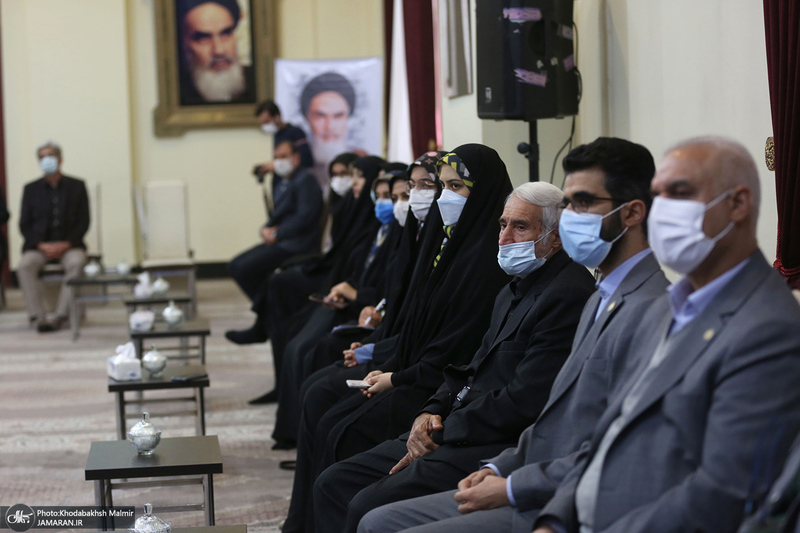 دیدار اعضای شورای عالی و هیات رئیسه سازمان نظام پرستاری با سید حسن خمینی