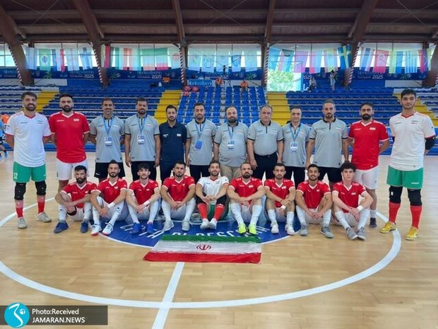 فوتسال ناشنوایان جهان| برد قاطع ایران مقابل اروگوئه