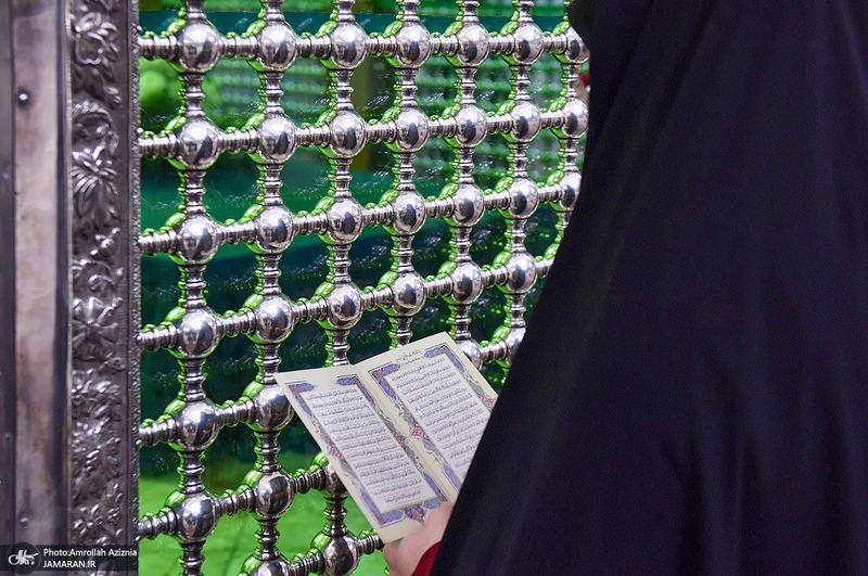 مراسم گل افشانی حرم مطهر امام خمینی (س)