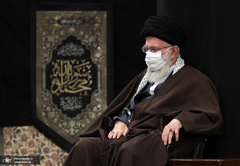 مراسم عزاداری شهادت امام رضا(ع) در حضور رهبر معظم انقلاب