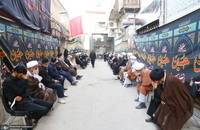 مراسم عزای روز عاشورا در بیت آیت الله العظمی فاضل لنکرانی(ره)