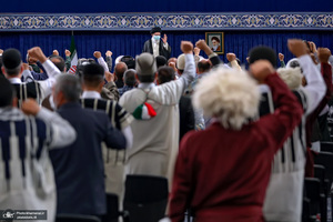 دیدار دست‌اندرکاران کنگره شهدای جامعه عشایری کشور با رهبر معظم انقلاب