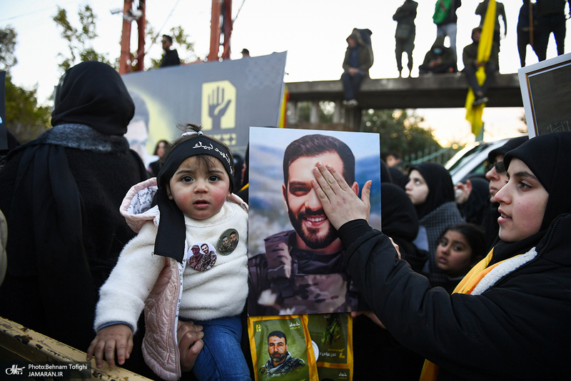 تصاویر اختصاصی جماران از تشییع و خاکسپاری شهید سیدهاشم صفی الدین 