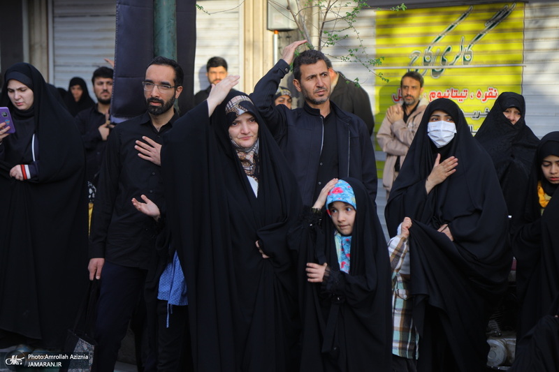 دسته عزاداری شهادت حضرت علی (ع) با حضور آیت‌الله العظمی وحید خراسانی