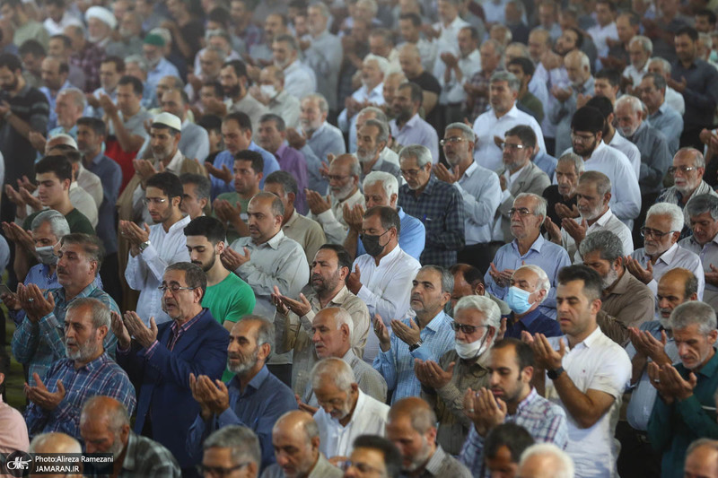 اقامه نماز  عید سعید قربان در دانشگاه تهران