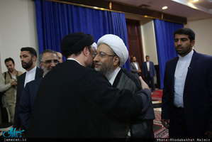 حاشیه تجدید میثاق مسئولان عالی قضایی با آرمان های امام راحل