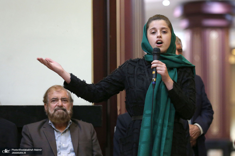 دیدار جمعی از نمایندگان پیروان ادیان الهی با سید حسن خمینی