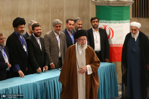 حضور رهبر انقلاب در دور دوم انتخابات مجلس شورای اسلامی