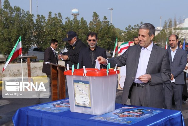 ۹۸درصد شعب اخذ رای استان بوشهر فعال شدند