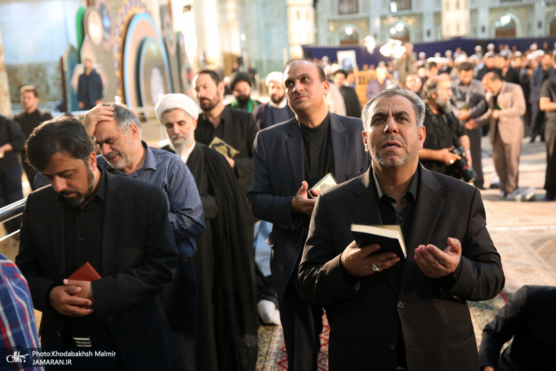 ..احیای شب بیست وسوم ماه مبارک رمضان در حرم مطهر امام خمینی(س)