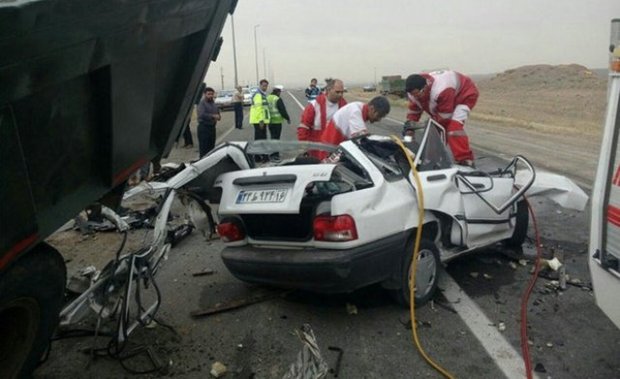 حادثه رانندگی در اصفهان هشت مصدوم برجا گذاشت