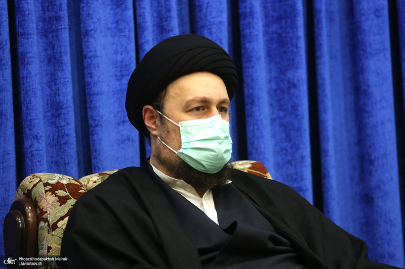 دیدار اعضای شورای عالی و هیات رئیسه سازمان نظام پرستاری با سید حسن خمینی