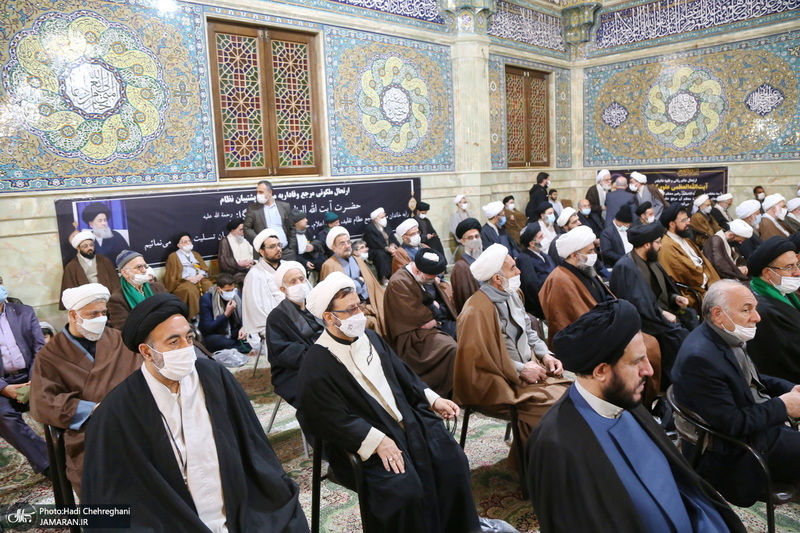 مراسم بزرگداشت مرحوم آیت الله العظمی علوی گرگانی (ره) در قم