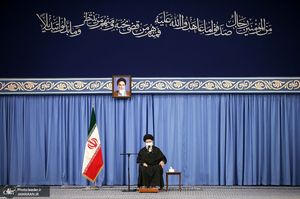 دیدار خانواده شهید حاج قاسم سلیمانی و دست‌اندرکاران مراسم سالگرد ایشان با رهبر معظم انقلاب