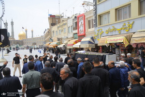 مراسم تشییع و خاکسپاری آیت الله حسن صانعی (ره) در قم