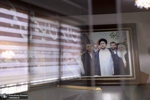 مراسم دیدار مسئول کمیته ادیان الهی ستاد بزرگداشت امام خمینی (ره) با نماینده کلیمیان در مجلس شورای اسلامی و اعضای انجمن