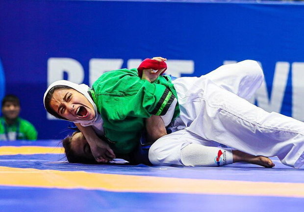 تیم ملی کشتی آلیش بانوان قهرمان جهان شد/ تاریخ سازی بانوان ایرانی
