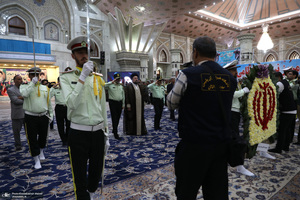 مراسم تجدید میثاق فرماندهان و کادر فراجا با آرمان‌های امام راحل