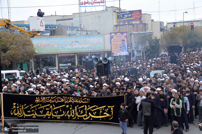 دسته عزاداری روز شهادت امام حسن عسکری(ع)