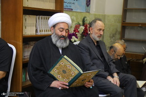 مراسم چهلمین روز درگذشت حاجیه خانم صدیقه بروجردی مادر شهید عیسی بروجردی