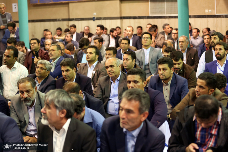 دیدار جمعی از اعضای حزب جمهوریت ایران اسلامی با سید حسن خمینی‎