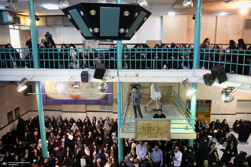 مراسم «کوچه آفتاب» در جماران