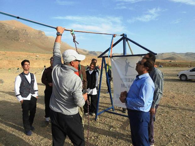 همایش بندلغزی در روستای انجدان اراک برگزار شد