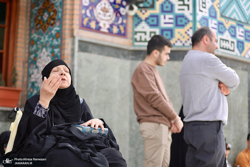 مراسم تحويل سال در آستان حضرت امام زاده صالح (ع)