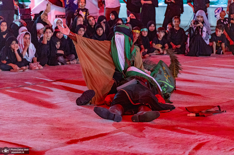هم قدم با زائران اباعبدالله الحسین (ع)؛ چذابه