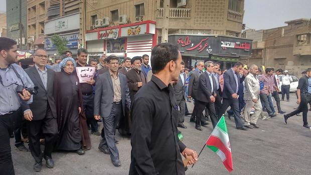 فرمانده سپاه ولی عصر(عج):هدف گیری سپاه توسط آمریکا هدف قرار دادن ملت ایران است