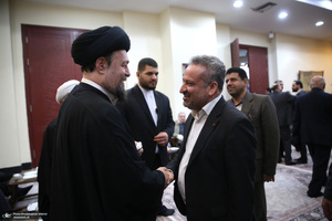 حاشیه دیدار نمایندگان مجلس با سید حسن خمینی