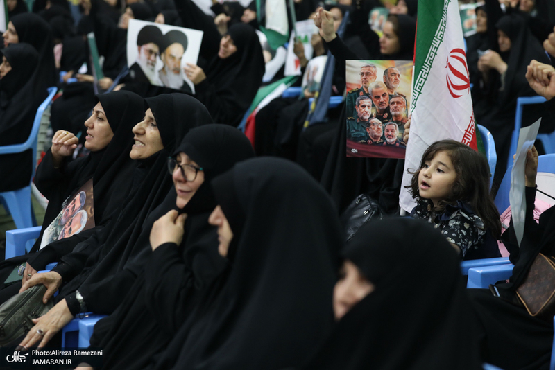 مراسم چهلمين روز شهادت شهداى اقتدار ايران