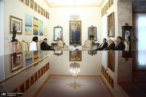 دیدار حجت الاسلام و المسلمین دکتر محمد مقدم با سفیر واتیکان