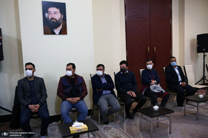 دیدار اعضای شورای عالی و هیات رئیسه سازمان نظام پرستاری با سید حسن خمینی