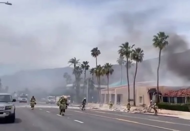 انفجار در کالیفرنیا/ حمله تروریستی رخ داد؟ + فیلم