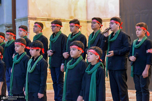 یازدهمین سوگواره احلی من العسل در حرم مطهر امام خمینی (س)