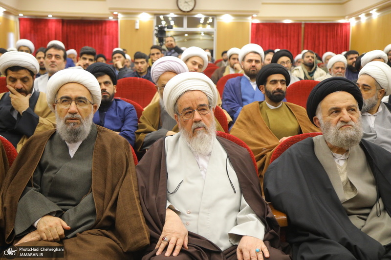 مراسم رونمایی از نرم افزار مجموعه آثار آیت الله العظمی صافی گلپایگانی (ره)