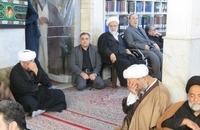 مراسم تاسوعای حسینی در دفتر آیت الله العظمی صانعی (12)