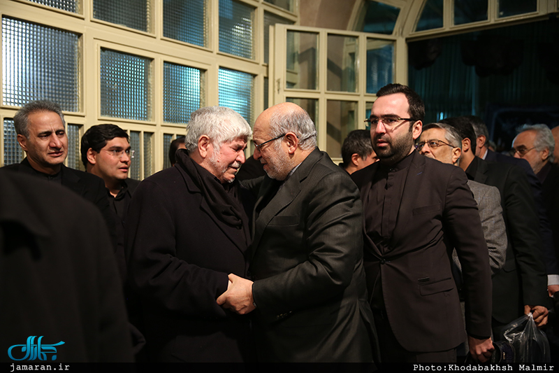 مراسم وداع با پیکر آیت الله هاشمی رفسنجانی(ره) در حسینیه جماران-16