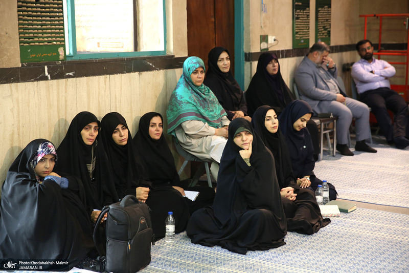حضور مدیران فرهنگی شهرداری تهران در حسینیه جماران