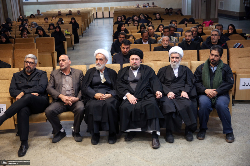 مراسم اولین ساگرد حضرت آیت الله رحمت در حرم مطهر امام خمینی (س)