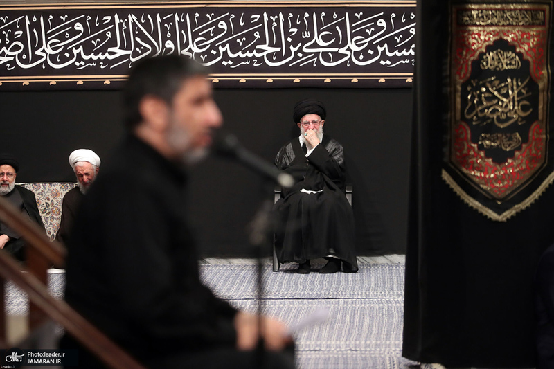 اولین شب عزاداری حضرت اباعبدالله الحسین (ع) در حسینیه امام خمینی