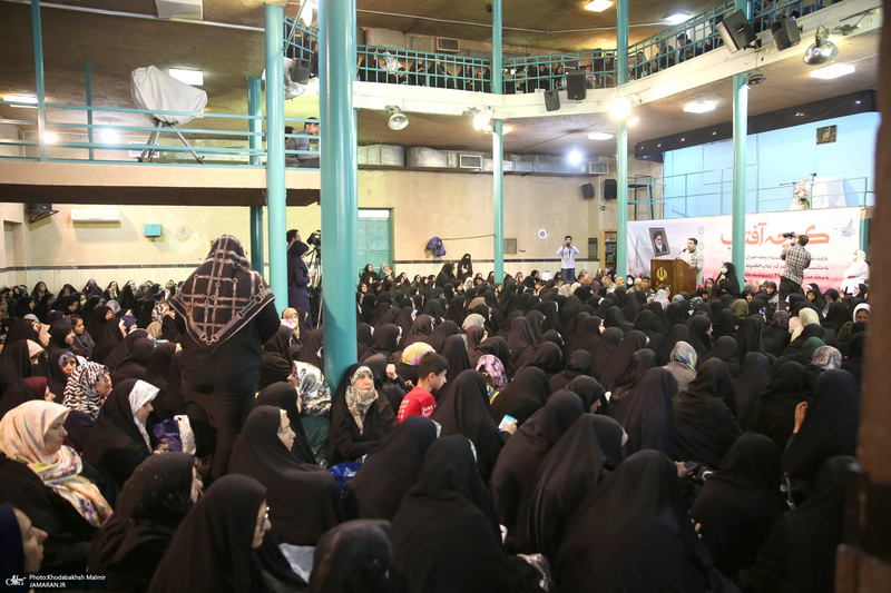 مراسم «کوچه آفتاب» در جماران