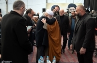 حضور هیأت نمایندگی رهبر انقلاب در مراسم بزرگداشت رهبران شهید حزب‌الله در بیروت (10)