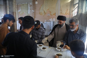 ایستگاه صلواتی کتائب سیدالشهداء عراق به مناسبت رحلت امام خمینی در قم